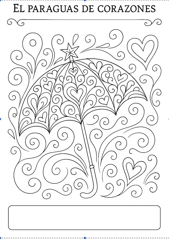 Paraguas de Corazones
